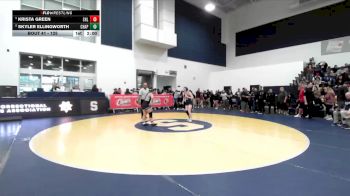 125 lbs Champ. Round 1 - Krista Green, El Rancho vs Skyler Ellingworth, Chaparral