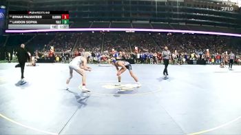 D3-120 lbs Quarterfinal - Ethan Palmateer, Gladwin HS vs Landon Sopha, Yale