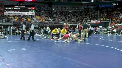 2A-120 lbs Champ. Round 1 - Drake Howard, Sergeant Bluff-Luton vs Caleb Hoffman, Kuemper Catholic