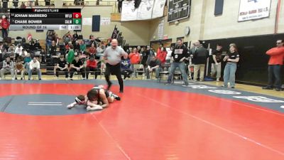 106 lbs Round Of 16 - Jovian Marrero, Westfield vs Chase Bower, Salem