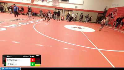 60-63 lbs Round 2 - Amadeaus Diaz, Ascend Wrestling Academy vs Riah Martinez, Prosser Wrestling Academy