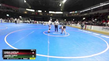 145 lbs Champ. Round 1 - Zairah Castillo, Gila Ridge High School vs Harper Tuffly, Ironwood Ridge