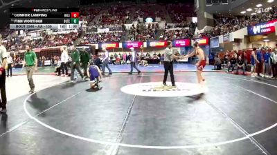 AA - 150 lbs Cons. Round 2 - Connor Lamping, Helena vs Finn Wortham, Butte