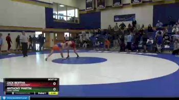 141 lbs Champ. Round 2 - Anthony Martin, Coast Guard vs Jack Bertha, Sacred Heart University