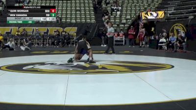 197 lbs Cons. Semi - Quin Morgan, South Dakota State vs Ben Vanadia, Purdue