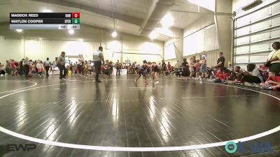 58 lbs Round Of 16 - Maddox Reed, Raw Wrestling Club vs Waylon Cooper, Sperry Wrestling Club