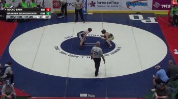 147 lbs Consi Of 32 #2 - Rocco Bara, Northampton vs Brayden Ellingsworth, Downingtown West