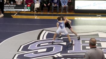 126 lbs Nikos Filipos, Wyoming Seminary vs Austin Carfley, Bishop Mccort Hs