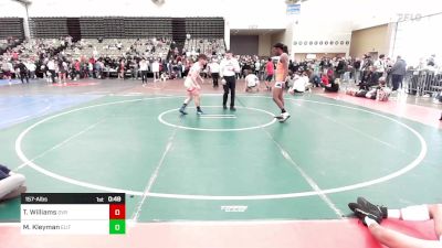 157-A lbs Consi Of 4 - Taqee Williams, Dover vs Marc Kleyman, Elite Wrestling Academy