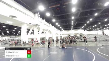 81 lbs 2nd Place - Olivia Srisamai, Legacy Wrestling Center vs Jace Iszkiewicz, Gold Rush Wrestling