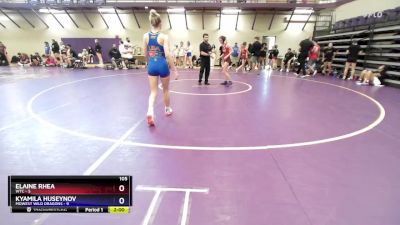 105 lbs Round 5 (10 Team) - Alexis Nagel, WTC vs Avery Edwards, MoWest Wild Dragons