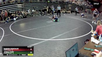 105 lbs Round 1 (6 Team) - Raidon Gonzalez, Indiana Blue vs Steele Fury, Kansas Mamba