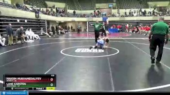 113 lbs Round 2 (4 Team) - Lane Karsten, Owatonna vs Maksim Mukhamedaliyev, Hersey