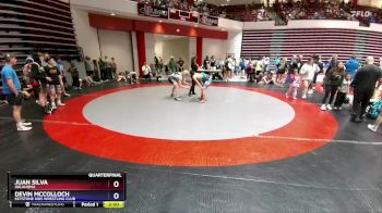 190 lbs Quarterfinal - Juan Silva, Oklahoma vs Devin McColloch, Keystone Kids Wrestling Club