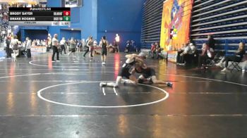 120 lbs Prelim - Brody Sayer, Belmont Hill vs Drake Rogers, Sussex Tech