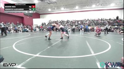 200 lbs Rr Rnd 2 - Maddie Nida, Perry Wrestling Academy vs Kendryck Alexander, Perry Wrestling Academy