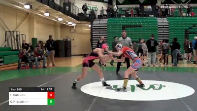 Match - Ella Gahl, Wdwc vs Kayla Husti-Luca, Lehigh Valley Athena