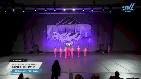 South Texas Strutters - Mini Elite Pom [2025 Mini - Pom - Small Day 1] 2025 Power Dance Grand Nationals