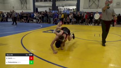 107 lbs Consy 2 - Daelon Britt, Bishop McCort vs Jaden Palombine, Bethel Park