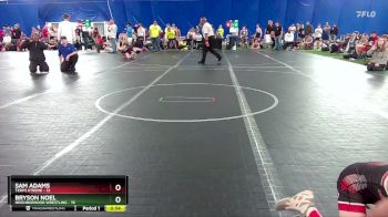 92 lbs Round 3 (8 Team) - Bryson Noel, Neighborhood Wrestling vs Sam Adams, Terps Xtreme