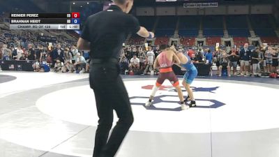 113 lbs Champ. Rd Of 128 - Reinier Perez, Colorado vs Brahnan Heidt, North Dakota