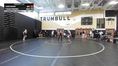 106 lbs Consi Of 4 - Jake Roche, Amity vs Colin Faranda, Westhill