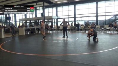 190-190 lbs Round 3 - Nolan Newman, Marion vs Coe Cate, Western Dubuque