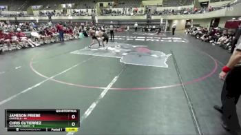 107 lbs Quarterfinals (8 Team) - Chris Gutierrez, Glenbard North vs Jameson Priebe, Chatfield