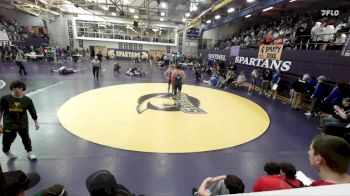 165 lbs Cons. Round 2 - Nathan Arnold, Hamilton vs Tyten Hickman, Great Falls High/MSDB, MT