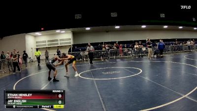 113 lbs Round 5 - Ethan Hensley, South Iredell vs Jay English, Hickory Ridge