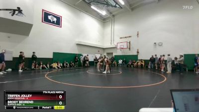 165 lbs Triffen Jolley, Rocky Mountain vs Brody Behrend, Buffalo High