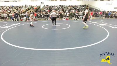 144 lbs Champ. Round 1 - Beckham Gibbons, Deep Roots Wrestling Club vs Mykah Trombley, Club Not Listed