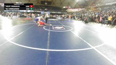 Boys 4A 144 lbs Cons. Round 4 - Eli Chmielewski, Issaquah vs Keldy Granados, Kamiakin