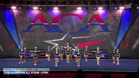 The Champions All Stars - Pyro [2026 L1.1 Youth - PREP - D2] 2026 ACA Grand Nationals