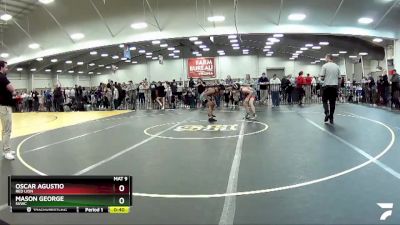 106 lbs Cons. Round 4 - Oscar Agustio, Red Lion vs Mason George, SVWC