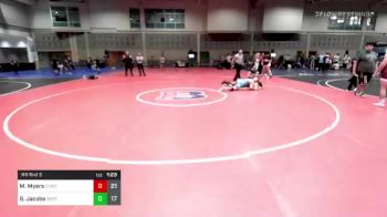 160 lbs Rr Rnd 3 - Macon Myers, Compound York vs Gregory Jacobs, Best Trained Wrestling