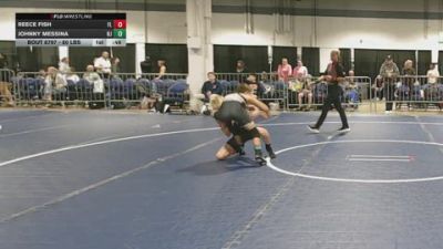80 lbs Consi Of 4 - Reece Fish, FL vs Johnny Messina, NJ
