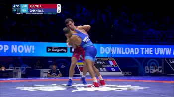 72 kg Final 3-5 - Andrii Kulyk, Ukraine vs Ibrahim Mahmoud Hamed Hassan Ghanem, France