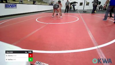 170 lbs Rr Rnd 3 - Griffin Goins, R.A.W. vs Dagon Ballou, Salina Wrestling Club