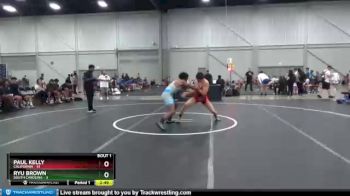 132 lbs Quarterfinals (8 Team) - Paul Kelly, California vs Ryu Brown, South Carolina