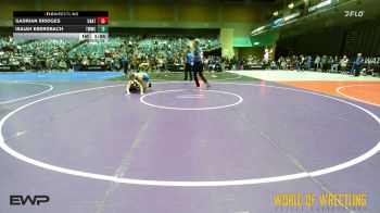 145 lbs 3rd Place - Gabrian Bridges, Unattached vs Isaiah Ebersbach, TMWC