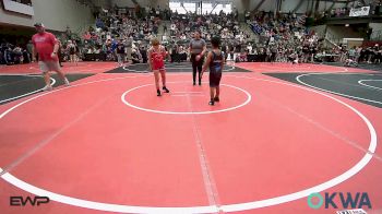 83 lbs Rr Rnd 1 - Tripp Stevens, Hilldale Youth Wrestling Club vs Dejuan Fields, Tulsa Blue T Panthers
