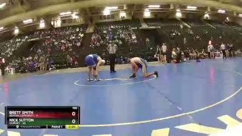 160 lbs Round 1 (16 Team) - Nick Sutton, Kearney vs Brett Smith, Norton Community