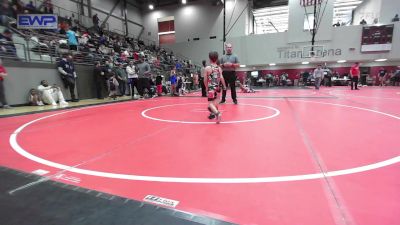 49 lbs Consi Of 8 #2 - Stone Charlton, Beggs Youth Wrestling Program vs Kolton Snyder, Skiatook Youth Wrestling