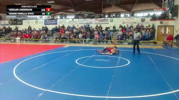 177 lbs Semifinal - Edwin Padilla Soto, Central High School vs Deegan Anderson, American Leadership Academy - QC