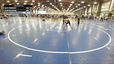 115 lbs Round 3 (12pm Friday) - Cale Wimberly, Backyard Brawlers vs Sawyer Roper, Minion Black