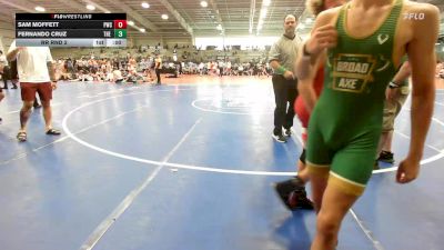 113 lbs Rr Rnd 3 - Jacinto Lopez, The Fort Hammers Black vs Brayden Masten, Broad Axe Wrestling Academy HS2