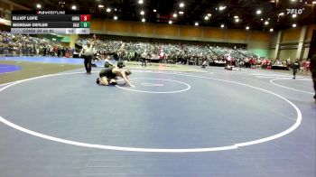 157 lbs Consi Of 64 #2 - Elliot Lofe, La Mirada vs Morgan Ostler, Salem Hills