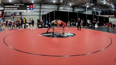 125 kg Cons. Round 2 - Logan McClellan, Ohio vs Nicholas Cook, Noke Wrestling RTC