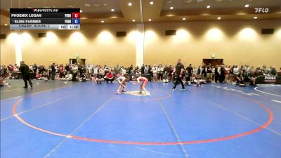69 lbs Champ. Round 2 - Phoenix Logan, Pennsylvania vs Elise Farmer, Pennsylvania